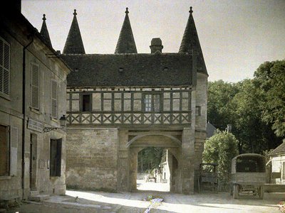 Old House in Longpont, Aisne, France by Fernand Cuville